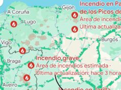 Más de 33 mil desalojados por los graves incendios en España.