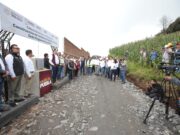El gobernador Alejandro Armenta, inició la construcción de la Universidad de la Salud en la Sierra Negra de Puebla.
