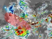 Mario la tormenta tropical en el Pacífico se mantiene en vigilancia provocando fuertes lluvias