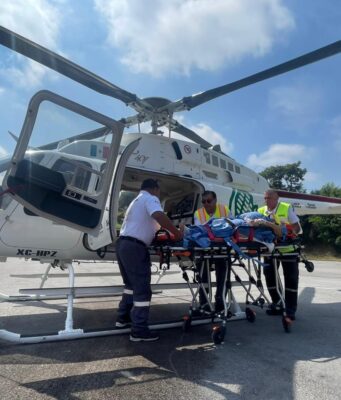 Gobierno de Puebla coordina traslado al Hospital de la Mujer para atender a mujer de Huauchinango con complicaciones en embarazo